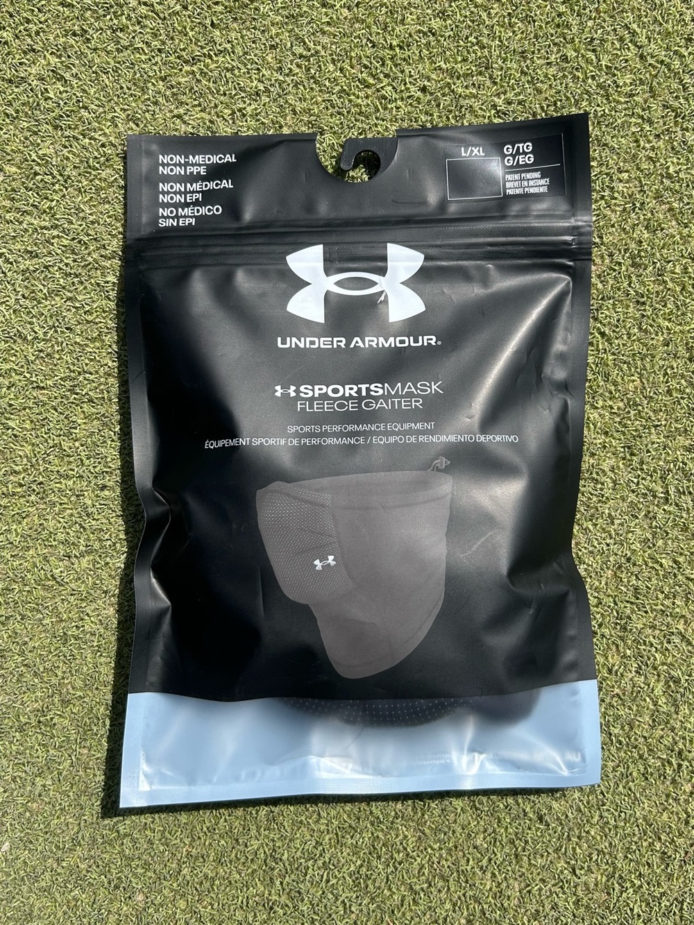 NWT Under Armour Sports Mask Fleece Gaiter, Size L / XL